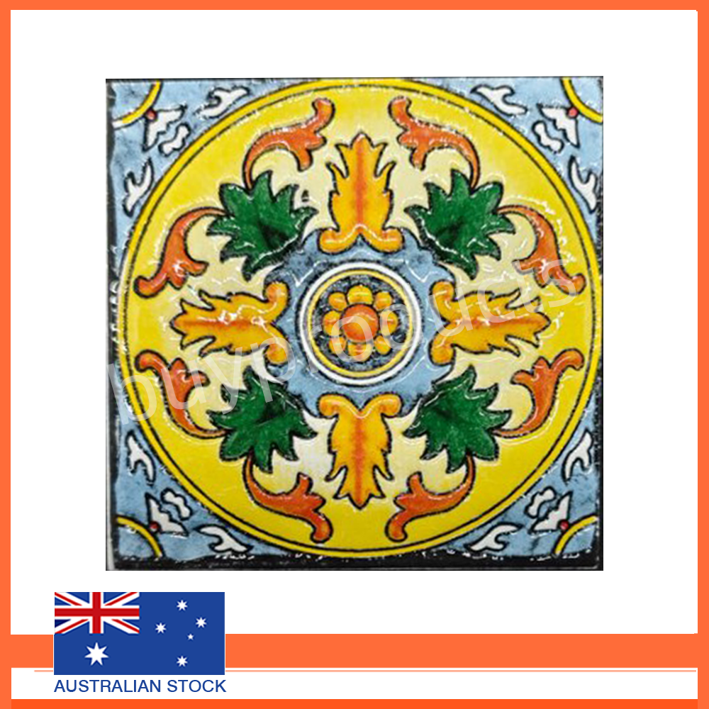 Home Deco Retro Vintage Antique Tiles 3D Bathroom Kitchen Dining Room