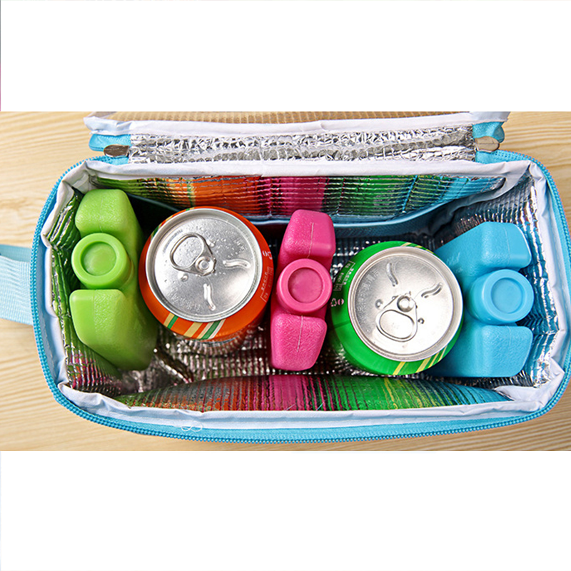 Ice Cooler Brick Pack Block Freezer Cooler Bag Lunch Box Travel 150ml Reuse Blue Colour