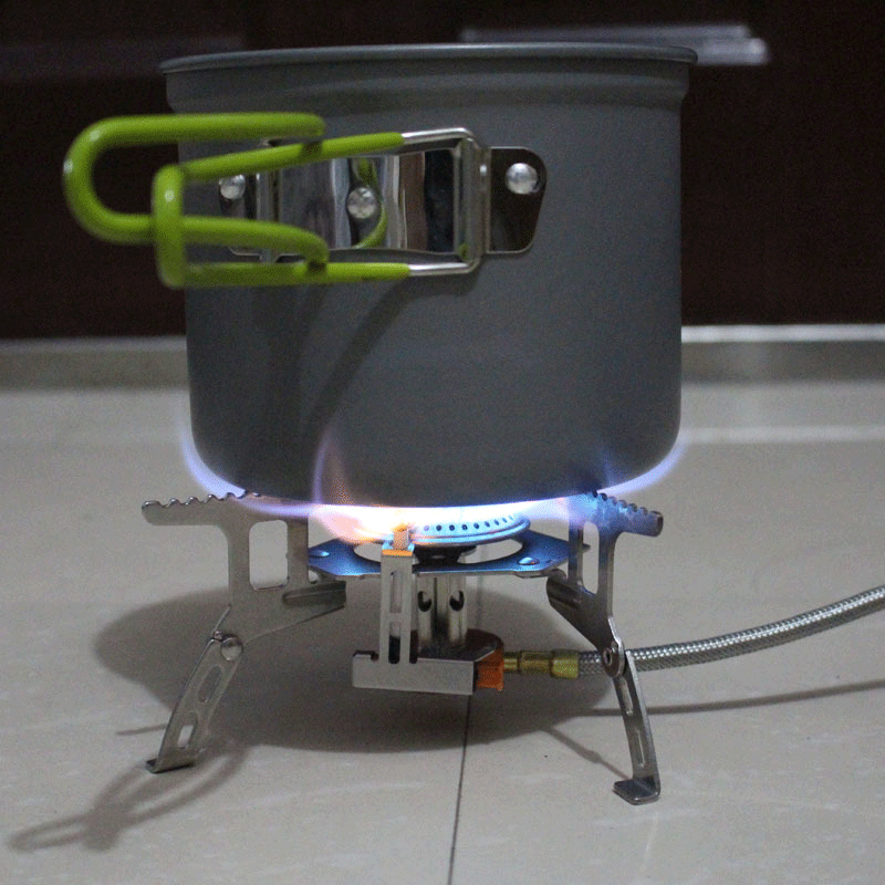 Portable Gas Stove Camping Burner Outdoor Picnic Cooking Hiking Gear Cooker