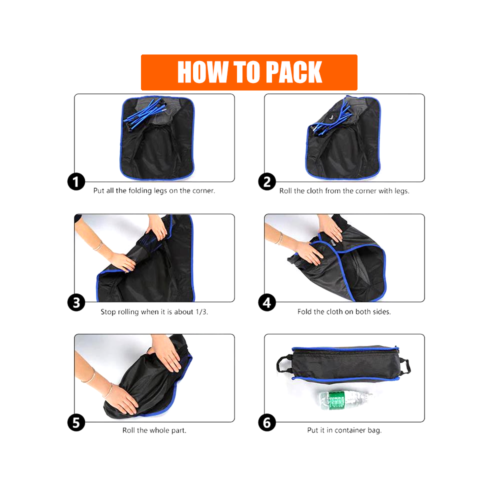 Outdoor Folding Portable Lightweight Camping Chair Fishing Hiking Seat + Bag AU