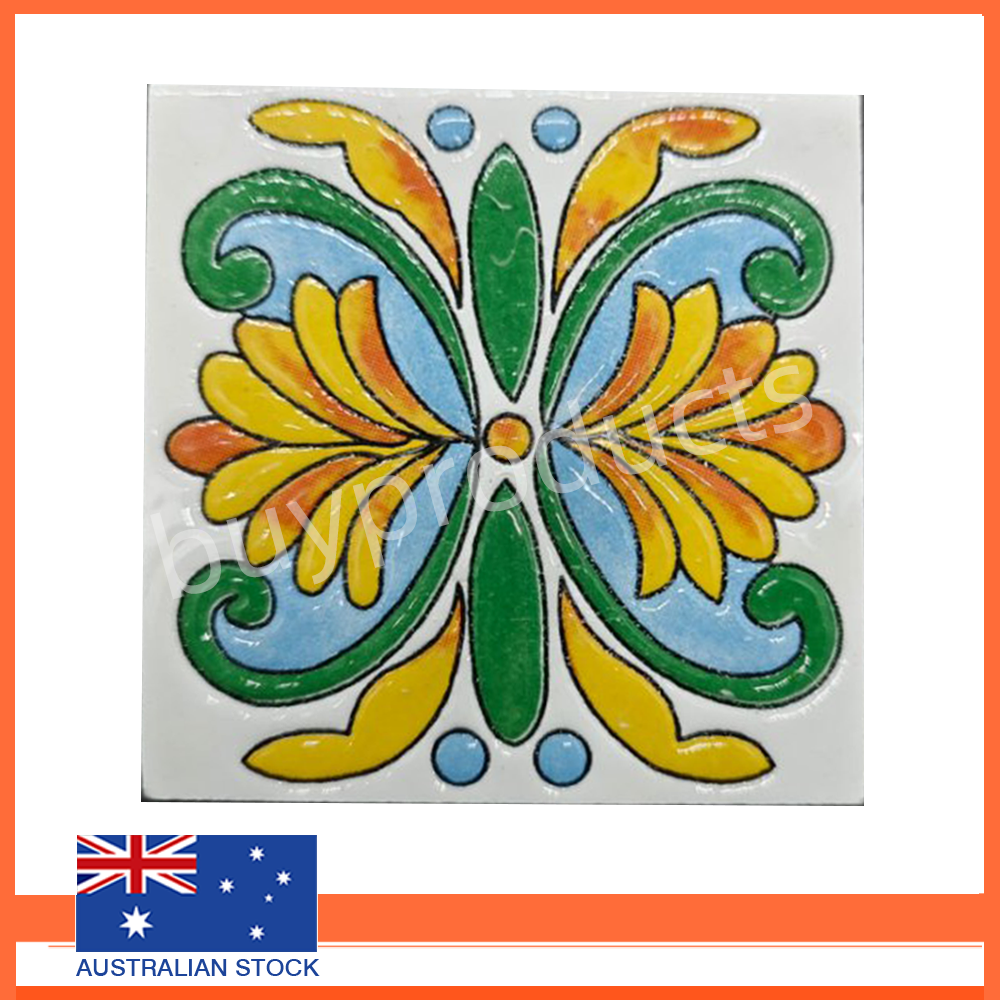 Home Deco Retro Vintage Antique Tiles 3D Bathroom Kitchen Dining Room