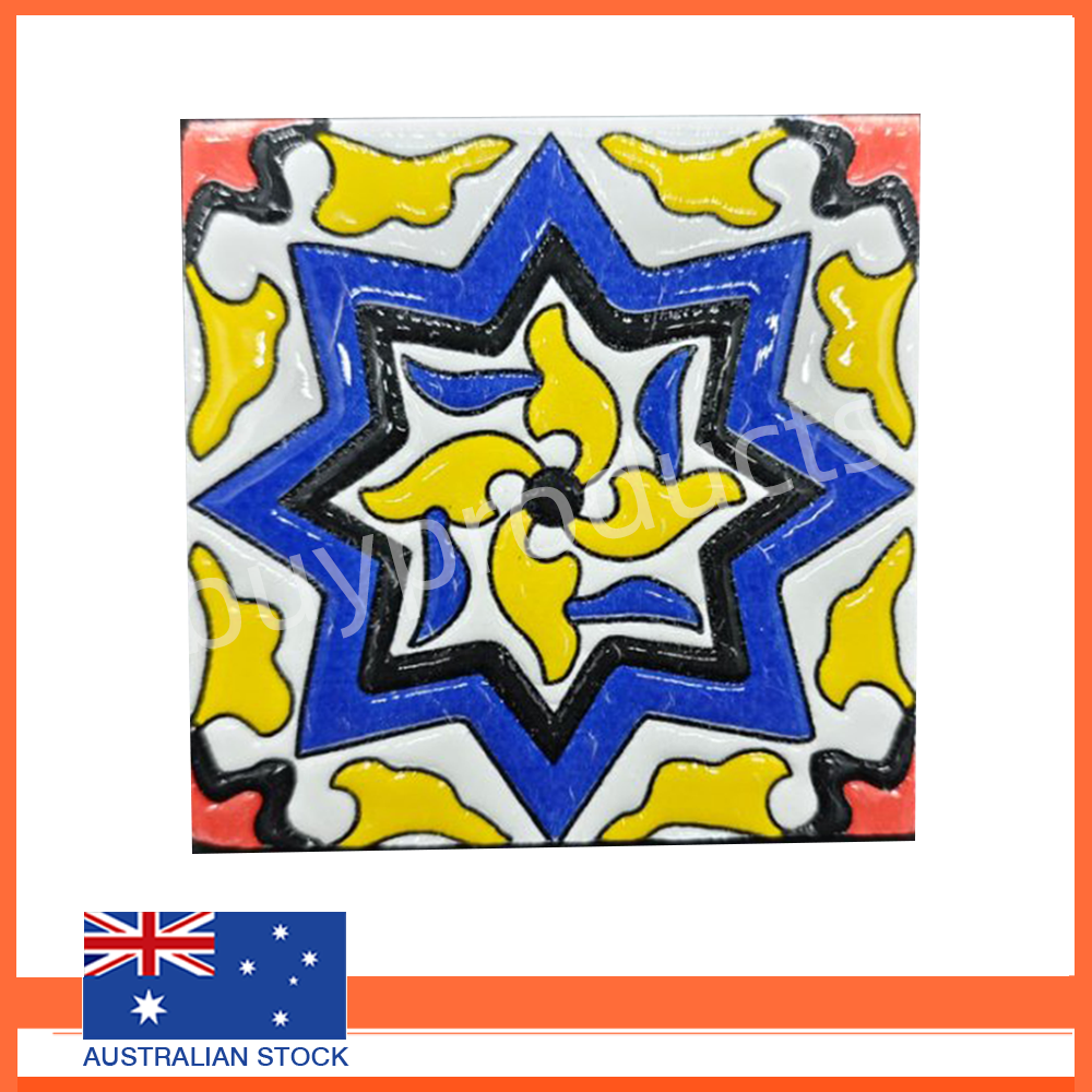 Home Deco Retro Vintage Antique Tiles 3D Bathroom Kitchen Dining Room