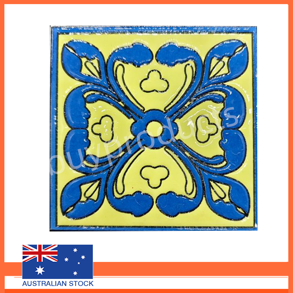 Home Deco Retro Vintage Antique Tiles 3D Bathroom Kitchen Dining Room