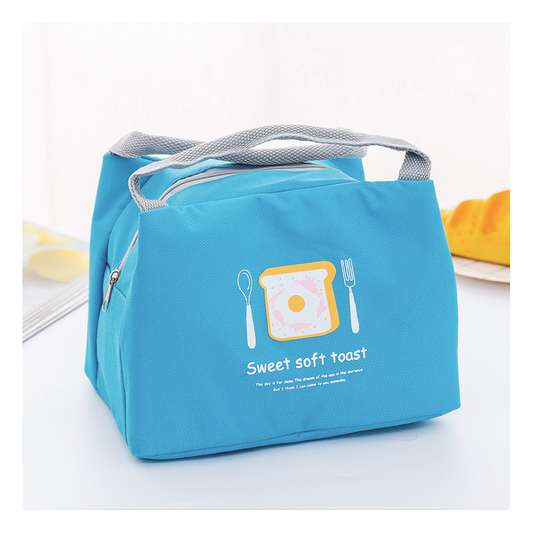 Childrens Kids Lunch Bag Insulated Cool Bag Portable Picnic Bag School Lunchbox