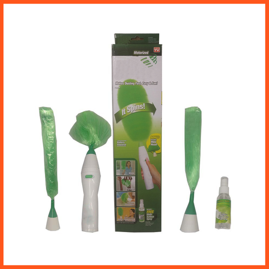 电子除尘器 Goduster 液体马达刷旋转马达清洁汽车百叶窗