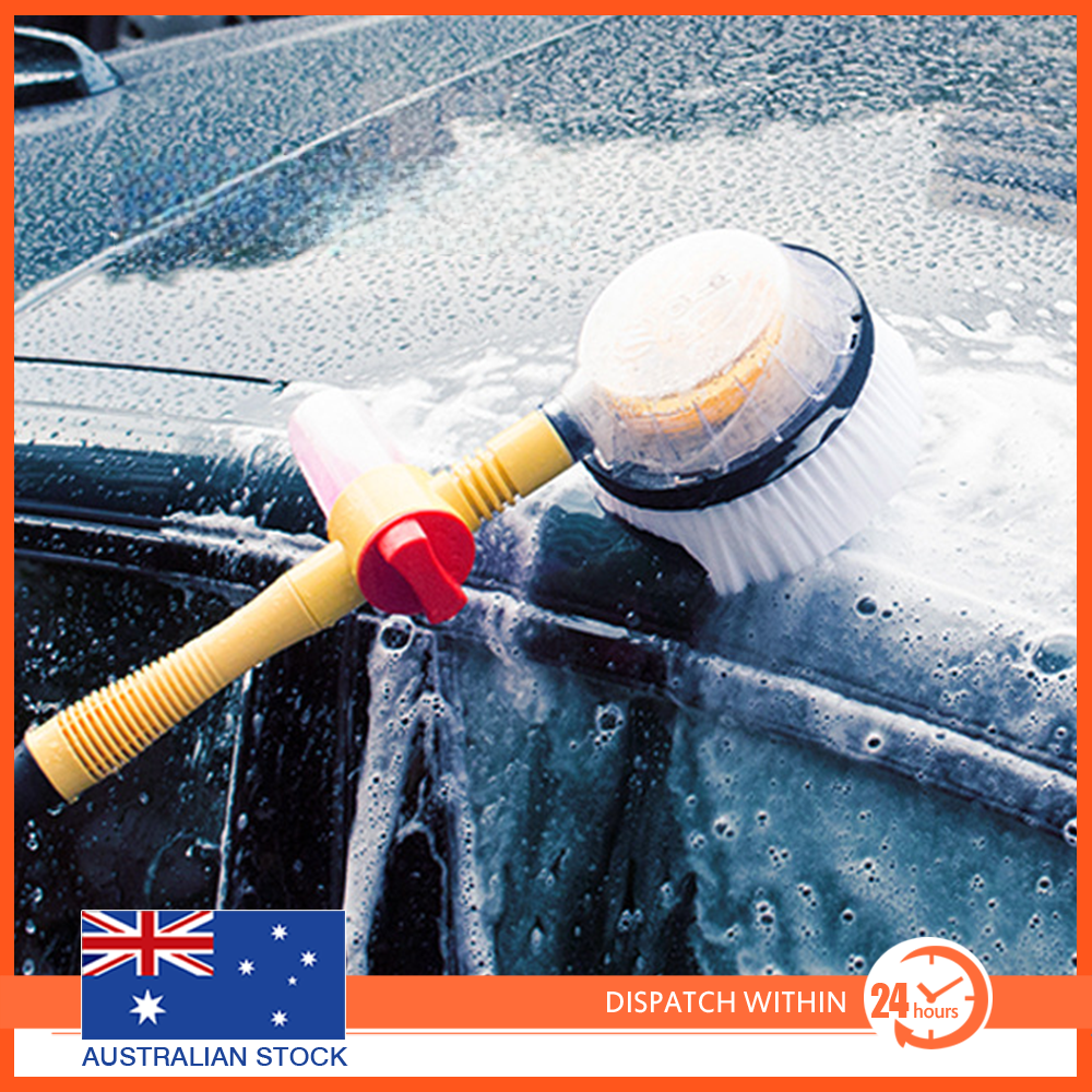 Car Boat Trailer Truck Pressure Rotating Brush Sponge Cleaner Tool