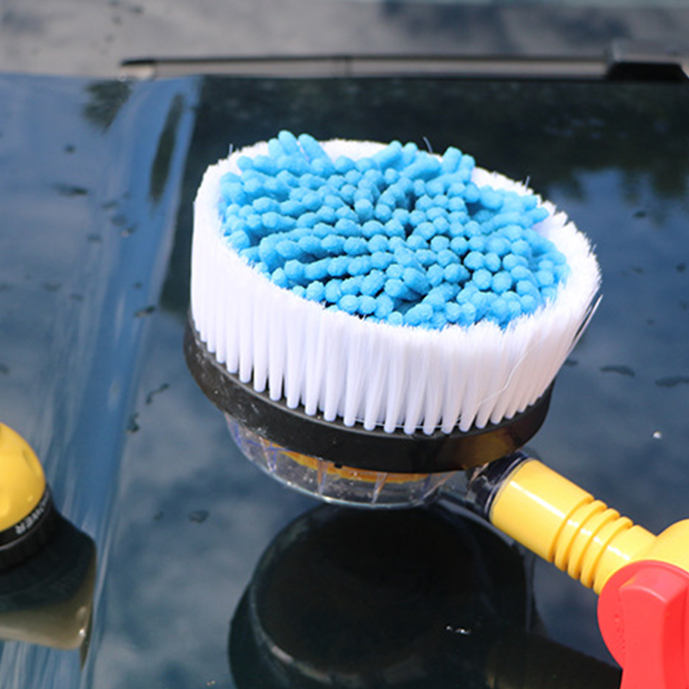 Car Boat Trailer Truck Pressure Rotating Brush Sponge Cleaner Tool