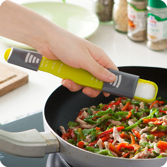 量匙 ABS 餐具 带刻度 厨房用品 实用 双头