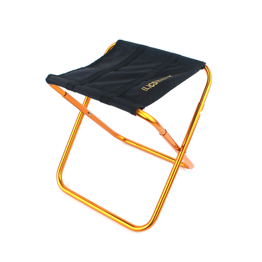 Camping Aluminium Alloy Folding Stool Portable Foldable Fishing Chair up to 100kg