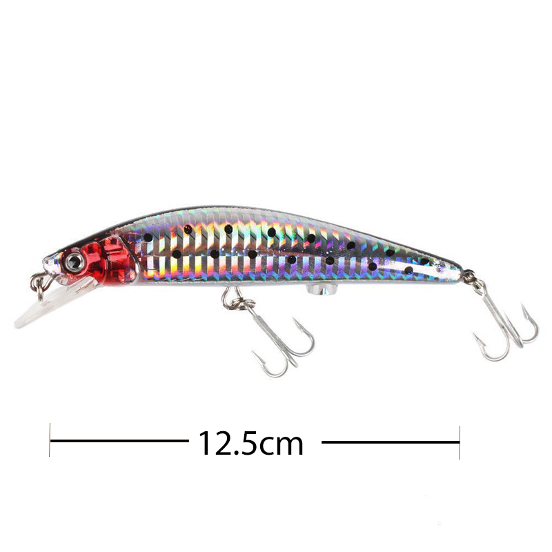 2x USB Rechargeable Twitching Fishing Lures Bait Light Buzzing Lure Fish with hooks
