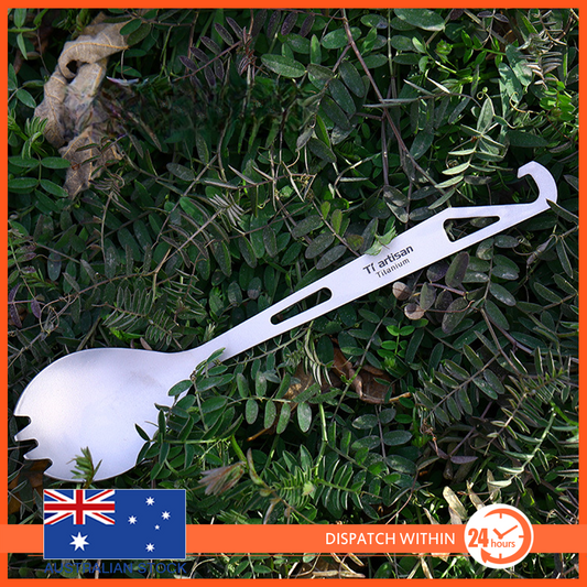 钛合金叉勺带开瓶器