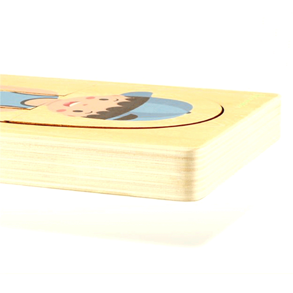 Wooden Body Puzzle Boy 5 Layer Body Puzzle anatomy Kids Puzzle Educational Toy
