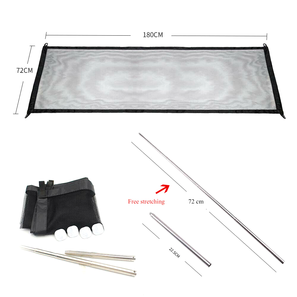 宠物狗门防护折叠婴儿幼儿楼梯安全魔术隔离门-180*72厘米