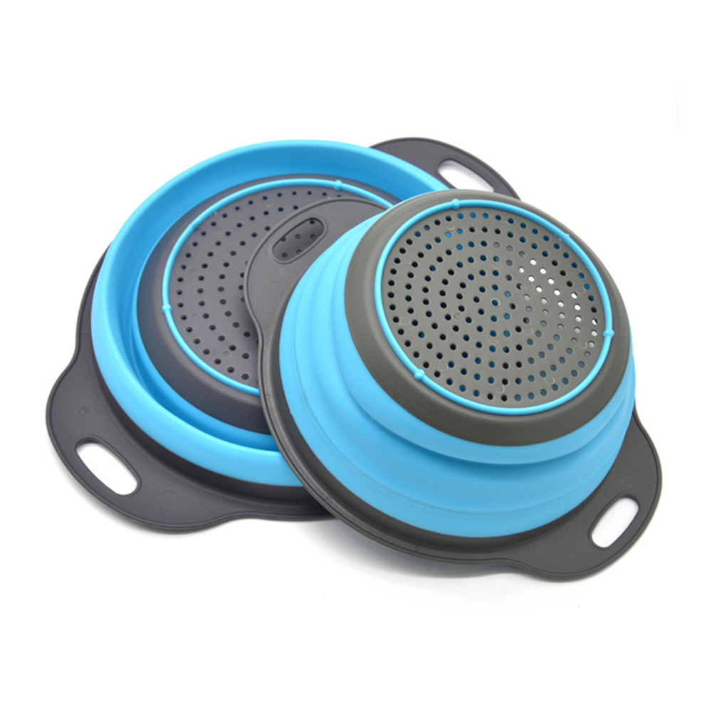 2 件套可折叠滤锅和搅拌碗套装