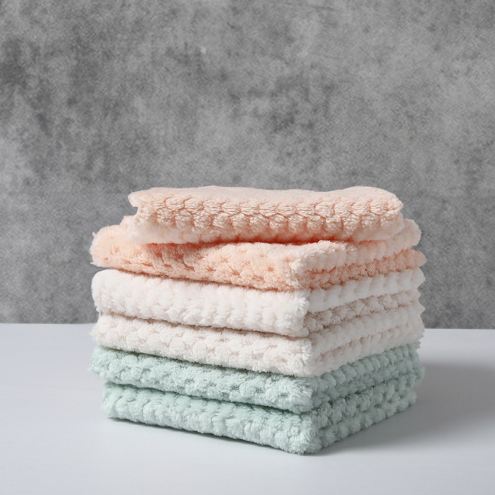 10 in 1 Pack Kitchen Dish Towel Dishcloths