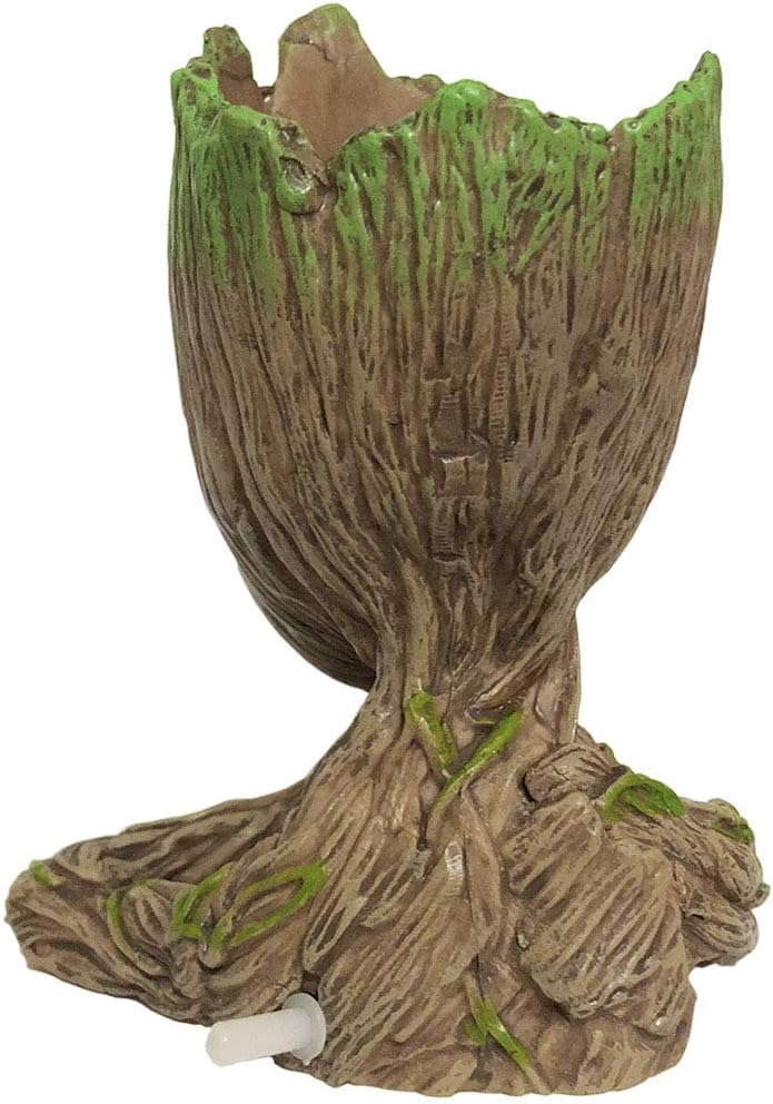 Galaxy Baby Groot Pot - Multifunctional Aquarium Decor & Plant Holder