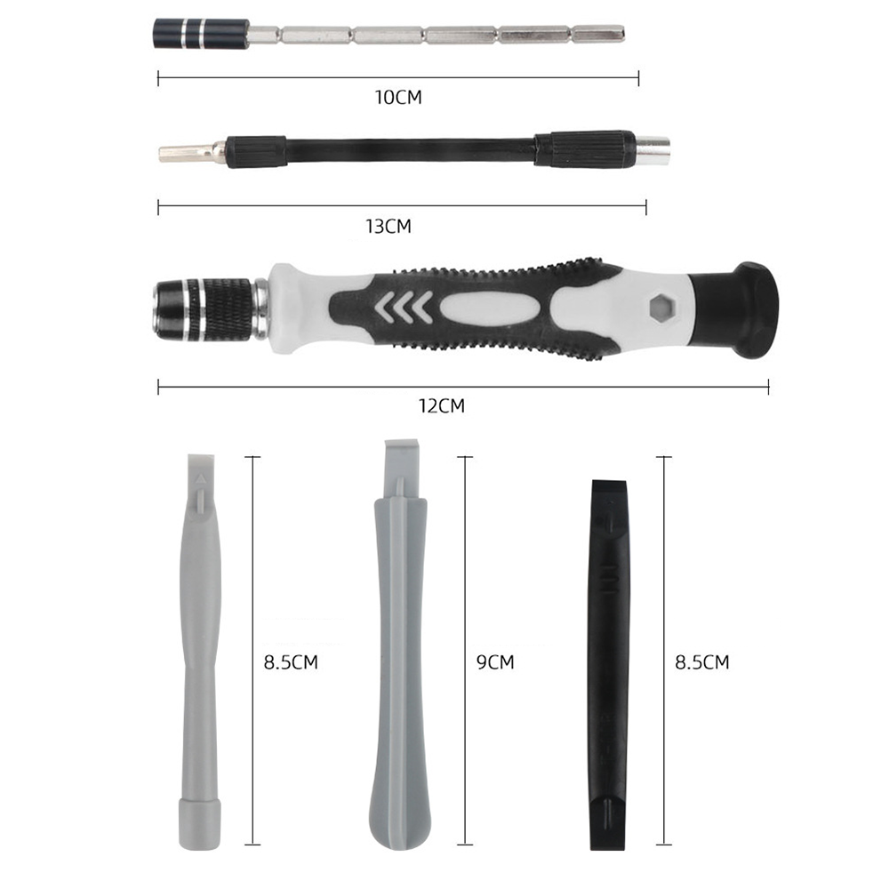 Precision Screwdriver Set 115-in-1 Magnetic Bits Repair Kit Electronics
