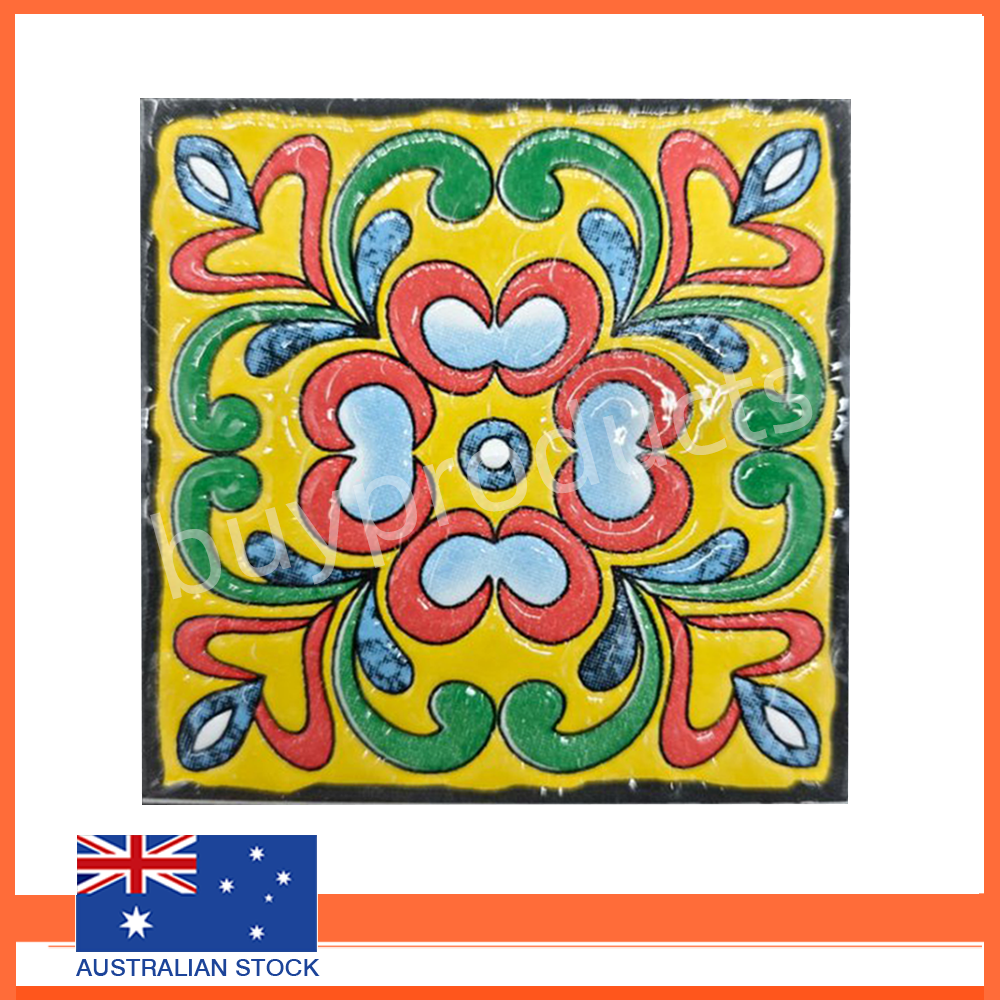Home Deco Retro Vintage Antique Tiles 3D Bathroom Kitchen Dining Room