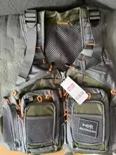 Bassdash FV08 Ultra Lightweight Fly Fishing Vest - Unisex Portable Chest Pack