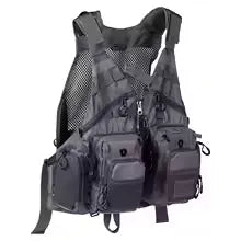 Bassdash FV08 Ultra Lightweight Fly Fishing Vest - Unisex Portable Chest Pack