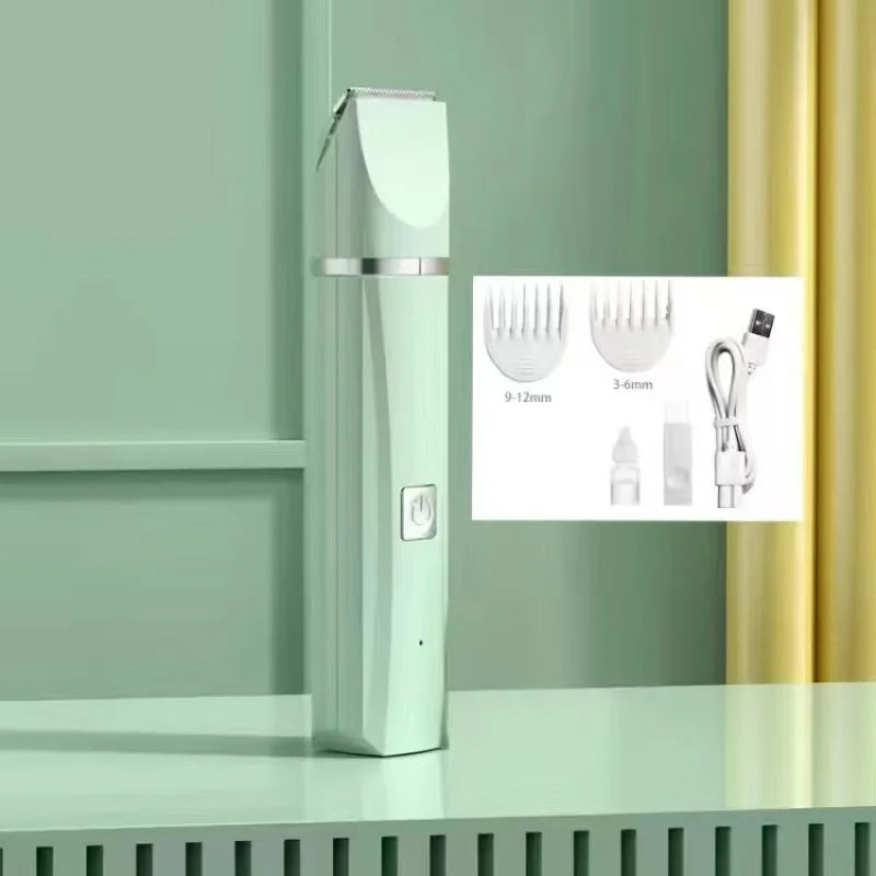 Pet Grooming Clippers 4-in-1 Rechargeable Electric Trimmer Dogs Cats Quiet