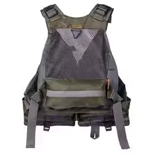 Bassdash FV08 Ultra Lightweight Fly Fishing Vest - Unisex Portable Chest Pack
