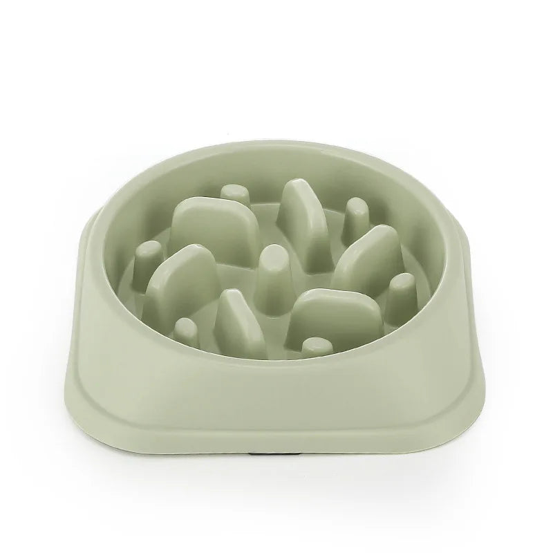 Slow Feeder Dog Bowl Non-Slip Puzzle Design for Small to Medium Dogs