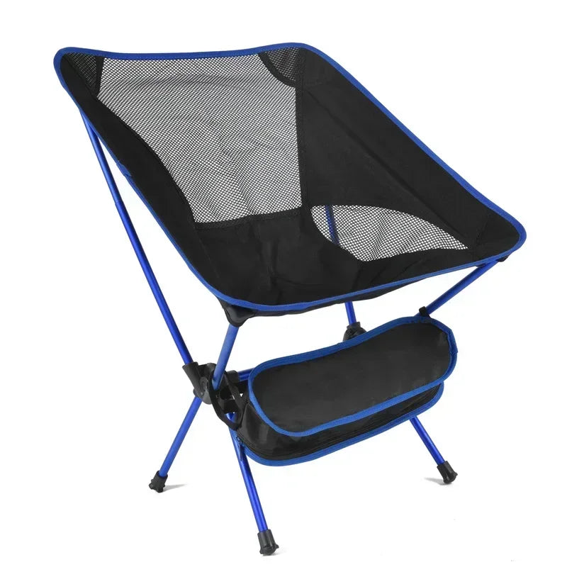 Portable Folding Camping Chair Lightweight Aluminium Beach Fishing Picnic