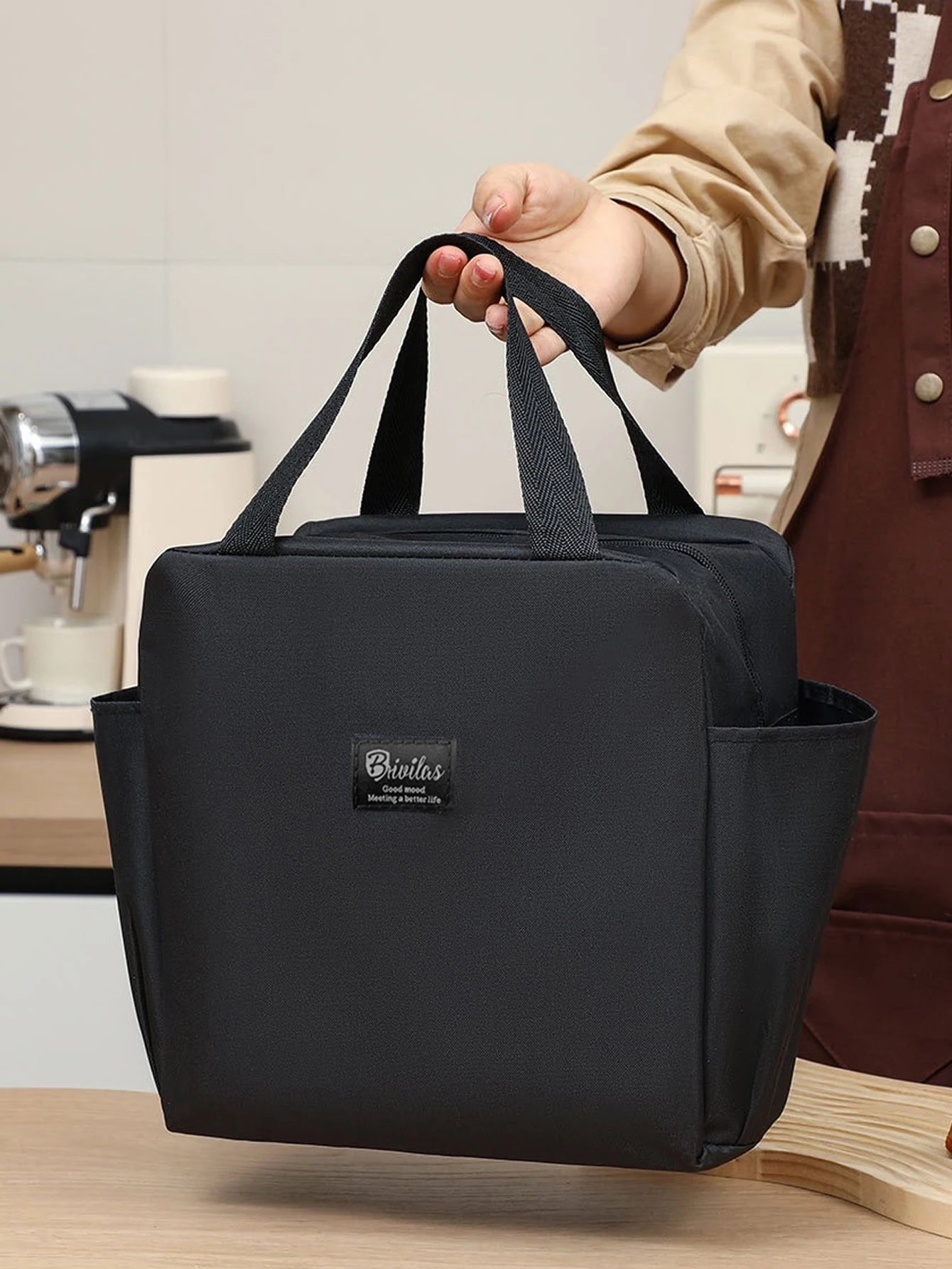 Large Capacity Insulated Cooler Bag Oxford Fabric Thermal Picnic Bag for BBQ & Camping