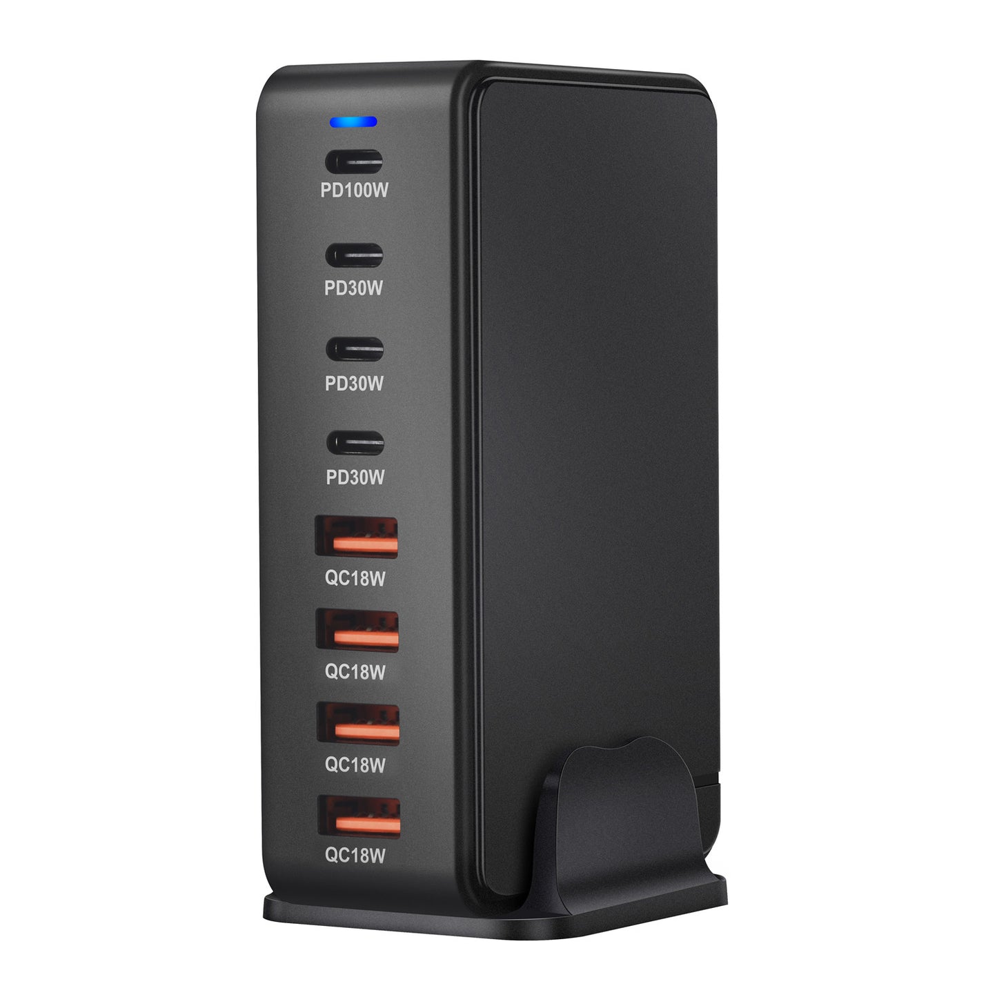 240W GaN Desktop Charger with 8 USB-C Ports, Supports PD 3.0 Fast Charging