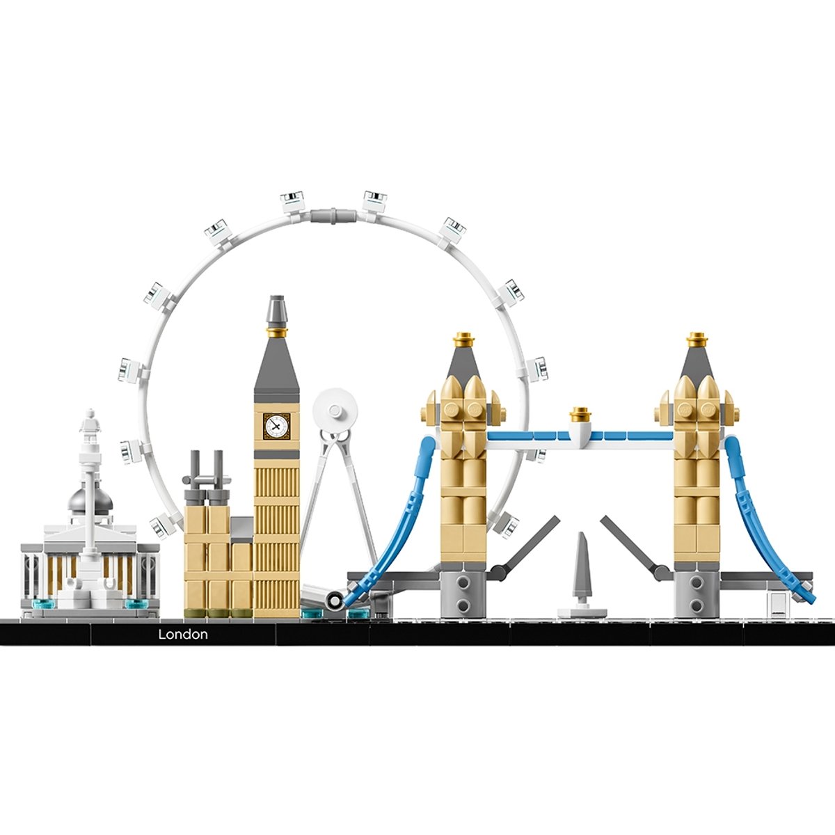 LEGO Architecture 21034 London Skyline | 468 Pieces | Big Ben Tower Bridge