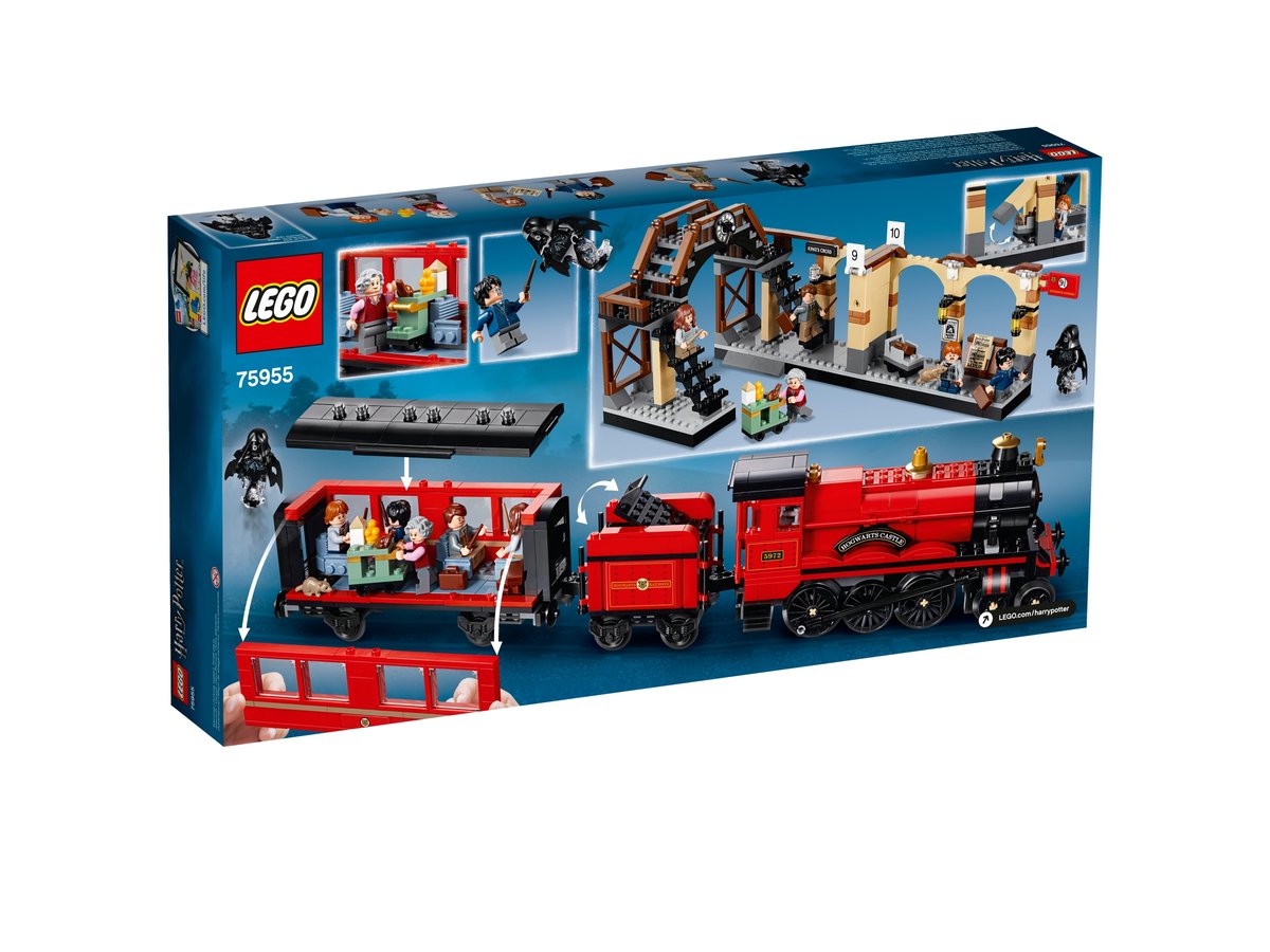 LEGO Harry Potter 75955 Hogwarts Express | 801 Pieces | Platform 9¾