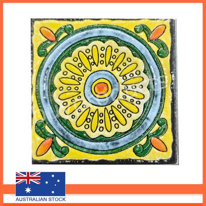 Home Deco Retro Vintage Antique Tiles 3D Bathroom Kitchen Dining Room