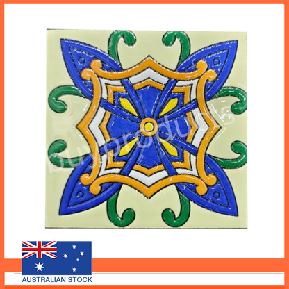 Home Deco Retro Vintage Antique Tiles 3D Bathroom Kitchen Dining Room