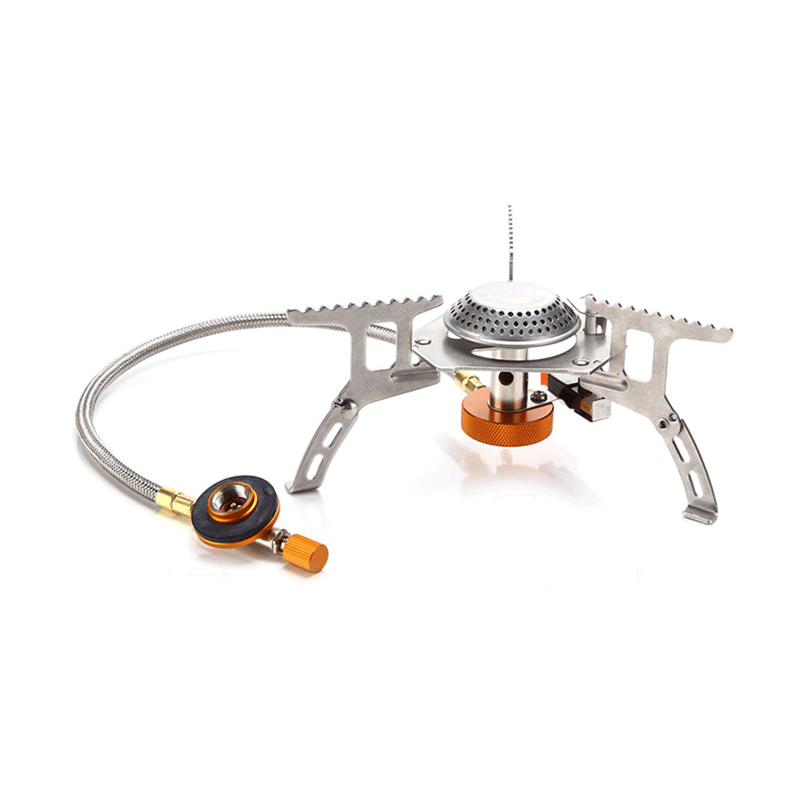 Outdoor Picnic Gas Jet Portable Stove Cooking Hiking Camping  Burner Cooker Gear