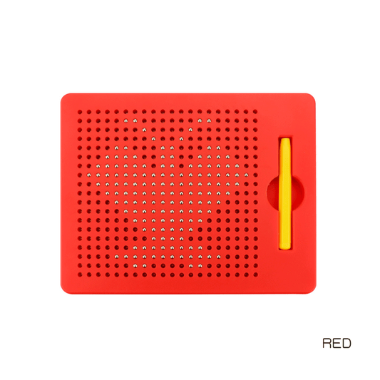 Magnetic Tablet Magnet Drawing Board Pad Kids Preschool Educational Toy Red