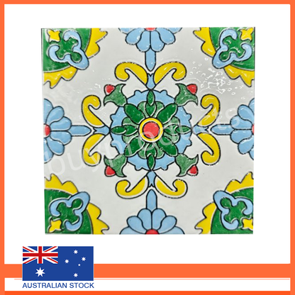 Home Deco Retro Vintage Antique Tiles 3D Bathroom Kitchen Dining Room