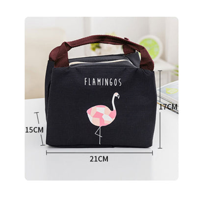 Lunch Box Cool Bag School Office Picnic Insulated Thermal Cooler Handbags