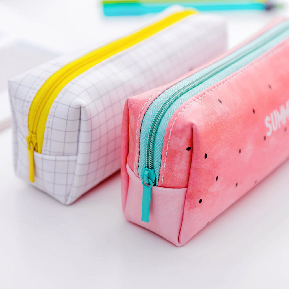 Hot Pencil Case Pen Pouch Box Bag Cases School Office Supplies Stationery Gift