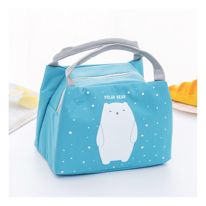 儿童午餐袋 保温冷藏袋 便携式野餐袋 学校午餐盒