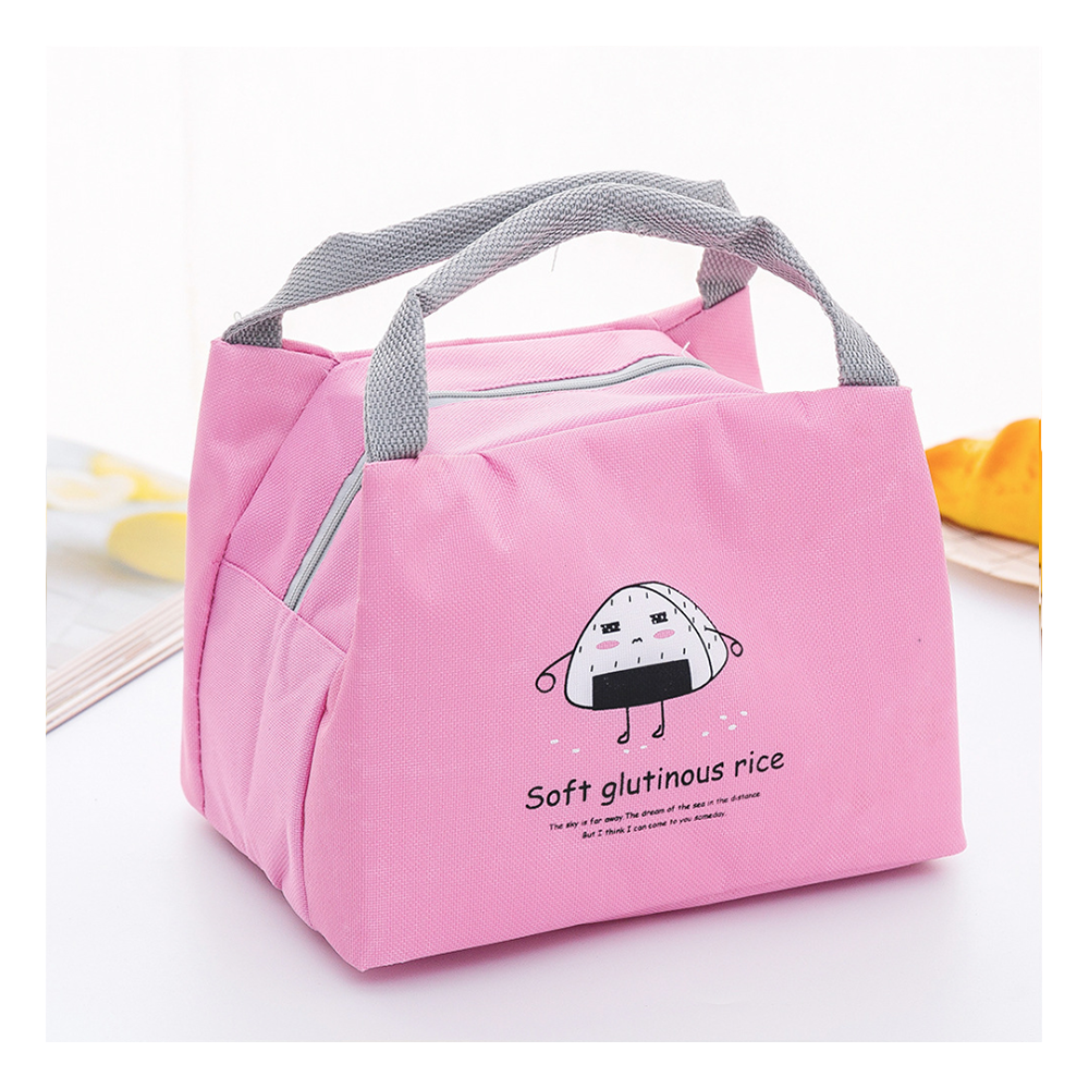 Childrens Kids Lunch Bag Insulated Cool Bag Portable Picnic Bag School Lunchbox