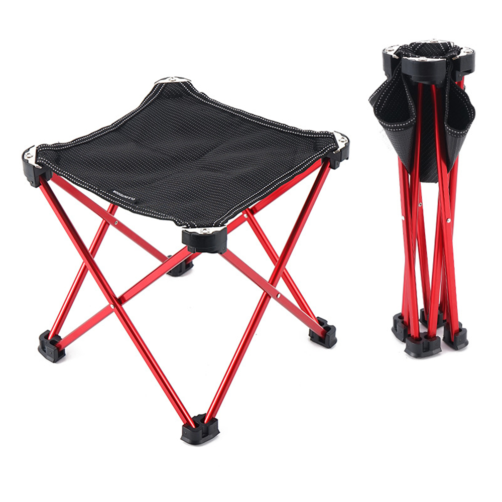 红色便携式户外折叠凳露营钓鱼野餐椅小座椅