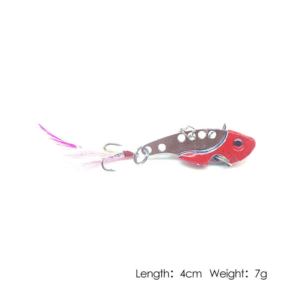Metal VIB Fishing Lure 3g 7g 11g Treble Hook Bass Bream Cicada Vibration