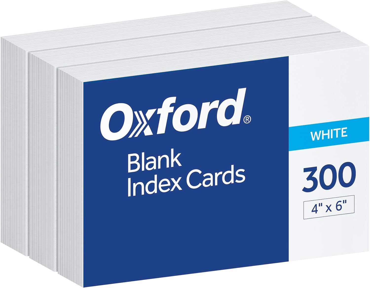 Oxford Ruled Index Cards, White, Lined, 300-Pack | Automotive - Image 2