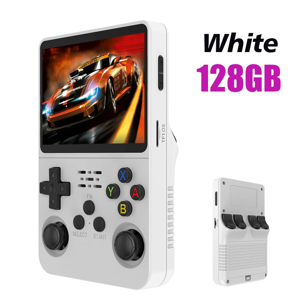 Retro Handheld Game Console 3.5" IPS Screen 64GB Linux Portable Player