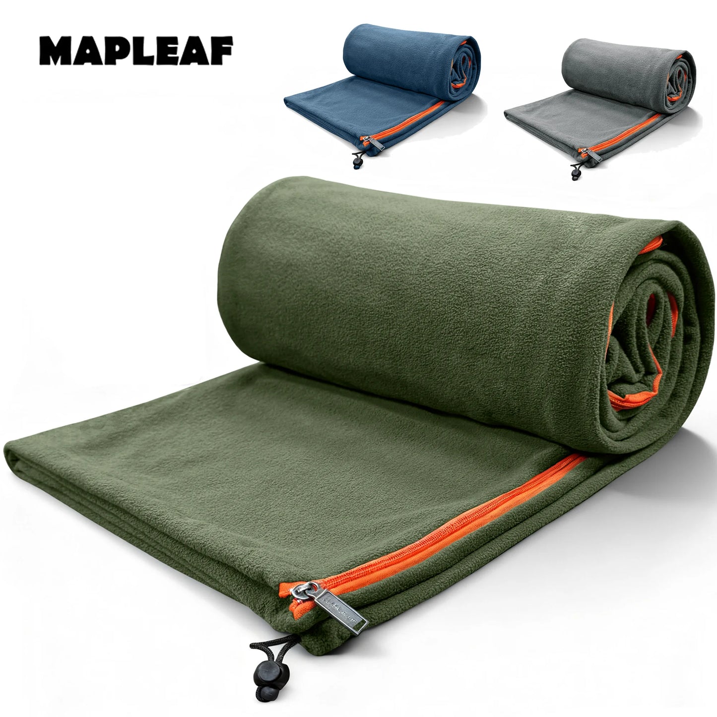 Fleece Sleeping Bag Liner Lightweight Winter Travel Camping Sheet Sack