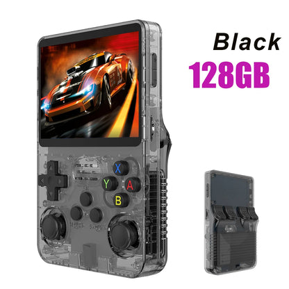 Retro Handheld Game Console 3.5" IPS Screen 64GB Linux Portable Player