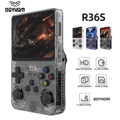 Retro Handheld Game Console 3.5" IPS Screen 64GB Linux Portable Player