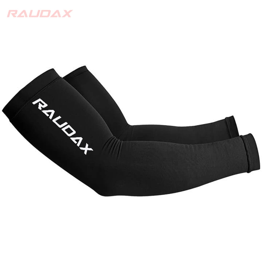 Cycling Leg & Arm Warmers UV Protection Breathable Thin Sleeve Set
