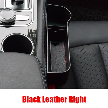 Car Seat Gap Filler Organiser Storage Box Leather PU Pocket Holder AU